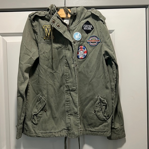 Full Tilt Army Green Jacket - Picture 1 of 3